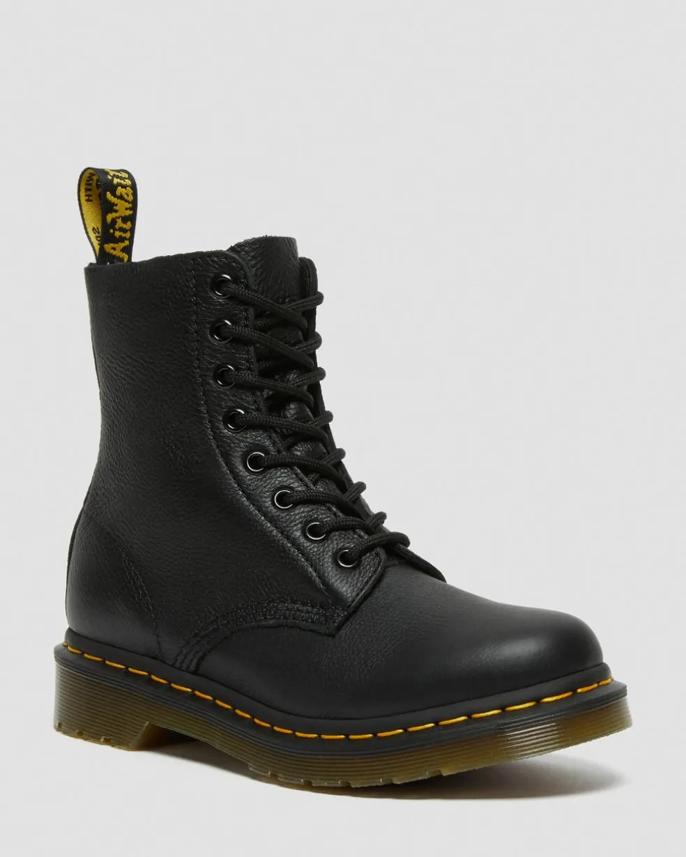 1460 Pascal Virginia leather boots in Black