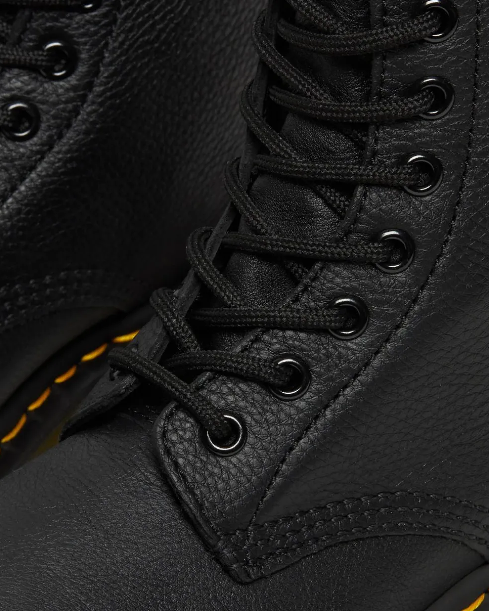 1460 Pascal Virginia leather boots in Black