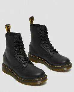 1460 Pascal Virginia leather boots in Black