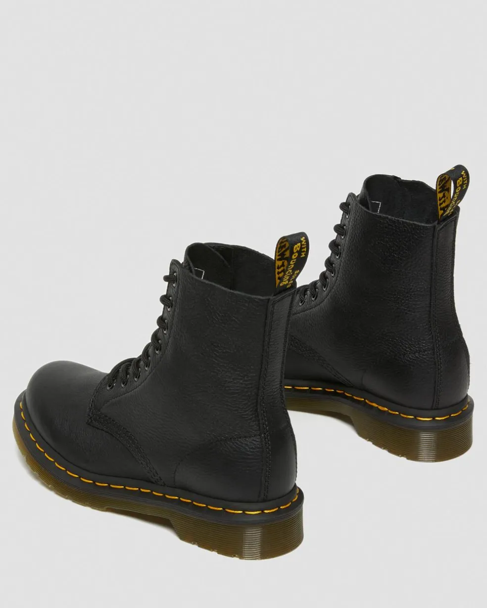 1460 Pascal Virginia leather boots in Black