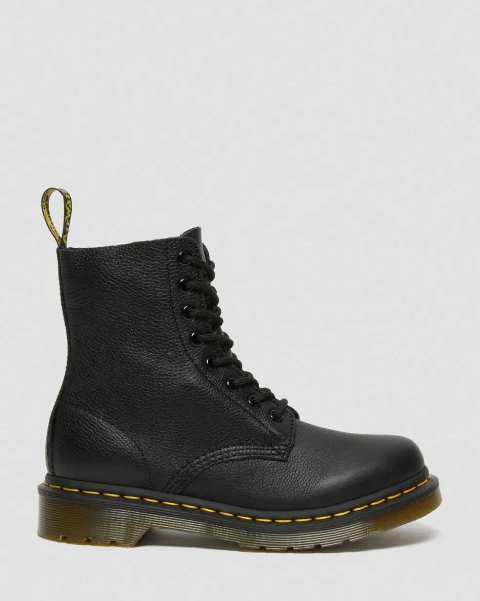 1460 Pascal Virginia leather boots in Black