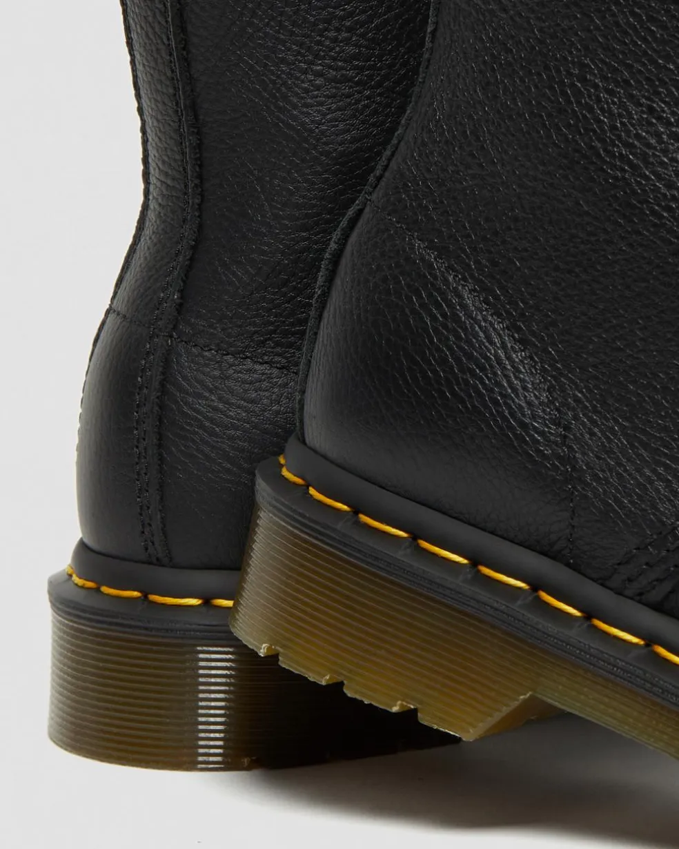 1460 Pascal Virginia leather boots in Black