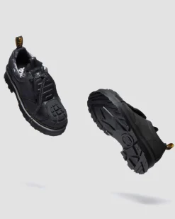 1461 Protect Leather Oxford Shoes in Black