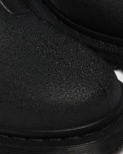 1460 Rain Waterproof Boots in Black Pvc