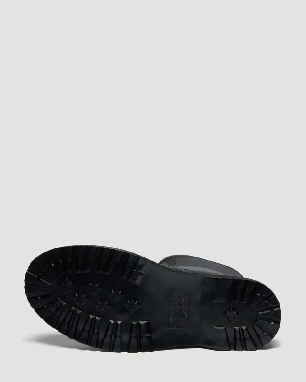 1460 Rain Waterproof Boots in Black Pvc