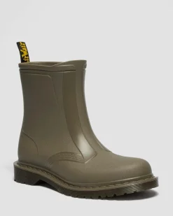 1460 Rain Waterproof Boots in Dms Olive