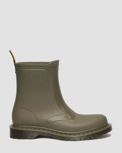 1460 Rain Waterproof Boots in Dms Olive