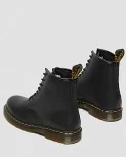 1460 Slip Resistant Leather Lace Up Boots in Black