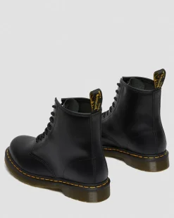 1460 Smooth Leather Lace Up Boots in Black