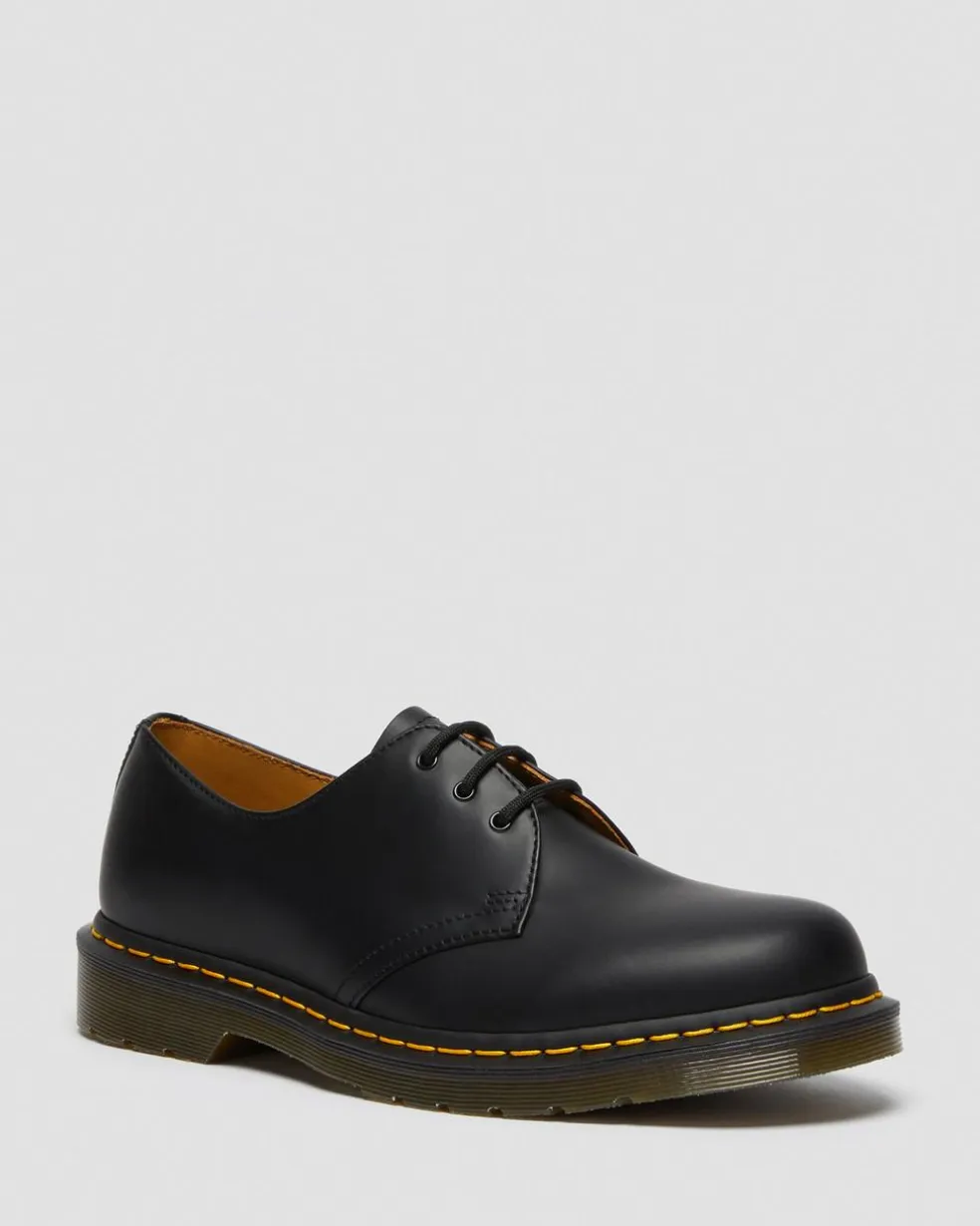 1461 Smooth Leather Oxford Shoes in Black
