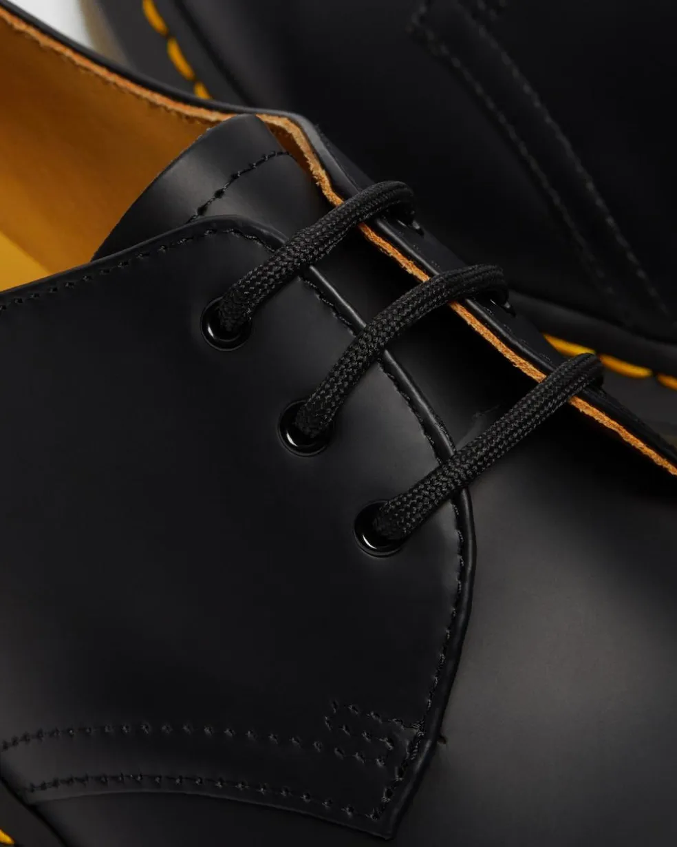 1461 Smooth Leather Oxford Shoes in Black