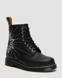 1460 Solar Flare Reclaimed Leather Boots in Black