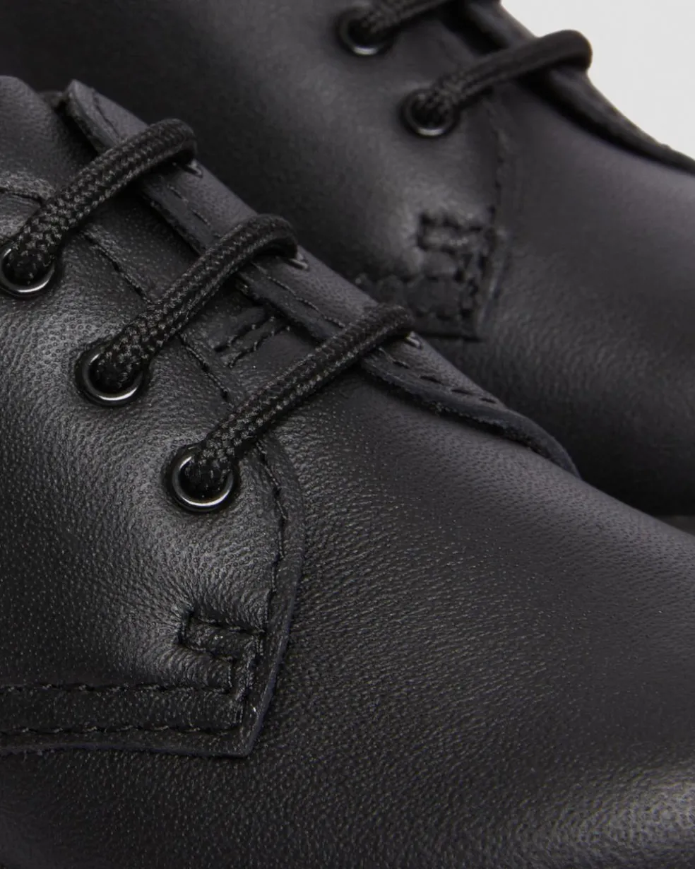 1461 Toddler Softy T Leather Oxford Shoes in Black