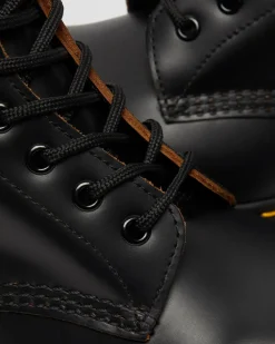 1460 Vintage Made in England Lace Up Boots in Black