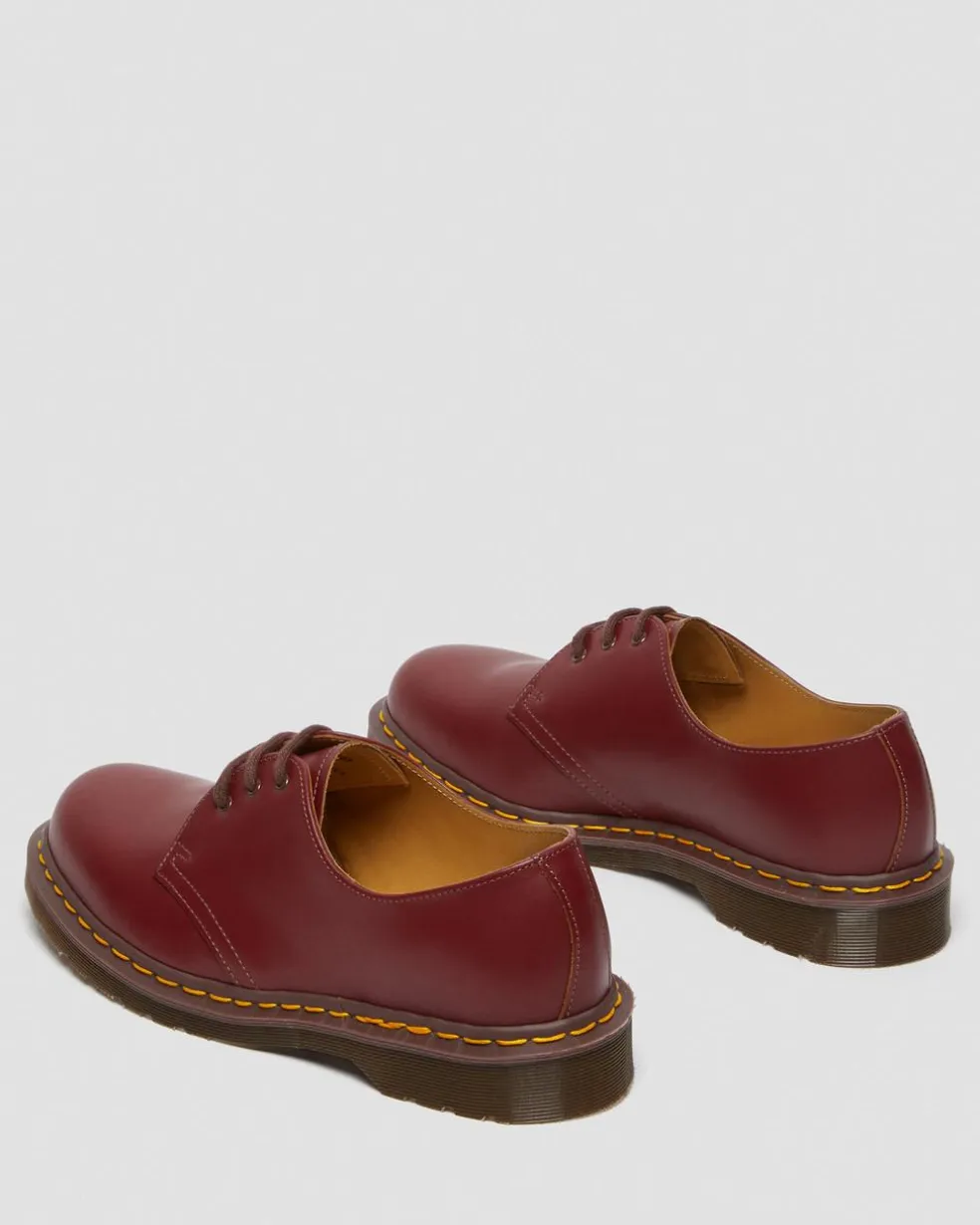 1461 Vintage Made in England Oxford Shoes in Red