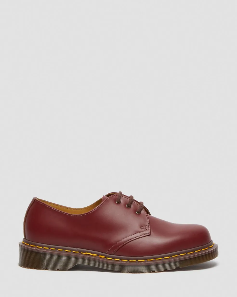 1461 Vintage Made in England Oxford Shoes in Red