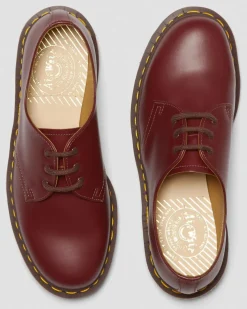 1461 Vintage Made in England Oxford Shoes in Red