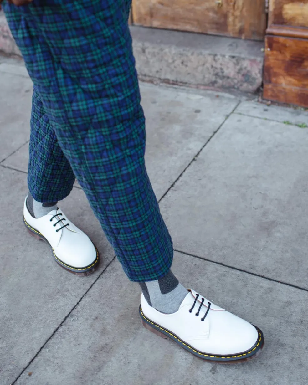 1461 Vintage Made in England Oxford Shoes in White
