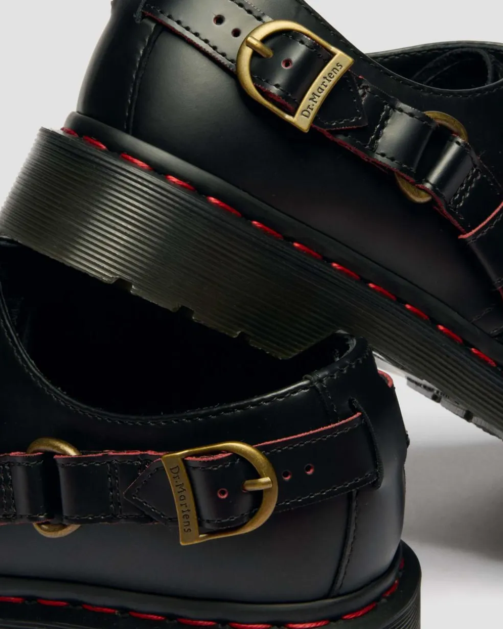 1461 Year Of The Horse Leather Shoes in Black