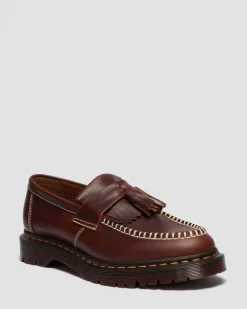 Adrian Orleans Leather Tassel Loafers in Butterscotch