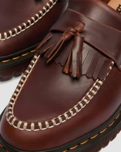 Adrian Orleans Leather Tassel Loafers in Butterscotch
