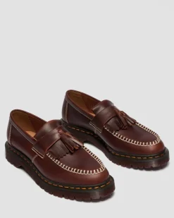 Adrian Orleans Leather Tassel Loafers in Butterscotch