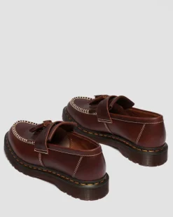 Adrian Orleans Leather Tassel Loafers in Butterscotch