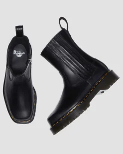 Amaayah Lo Leather Boots in Black