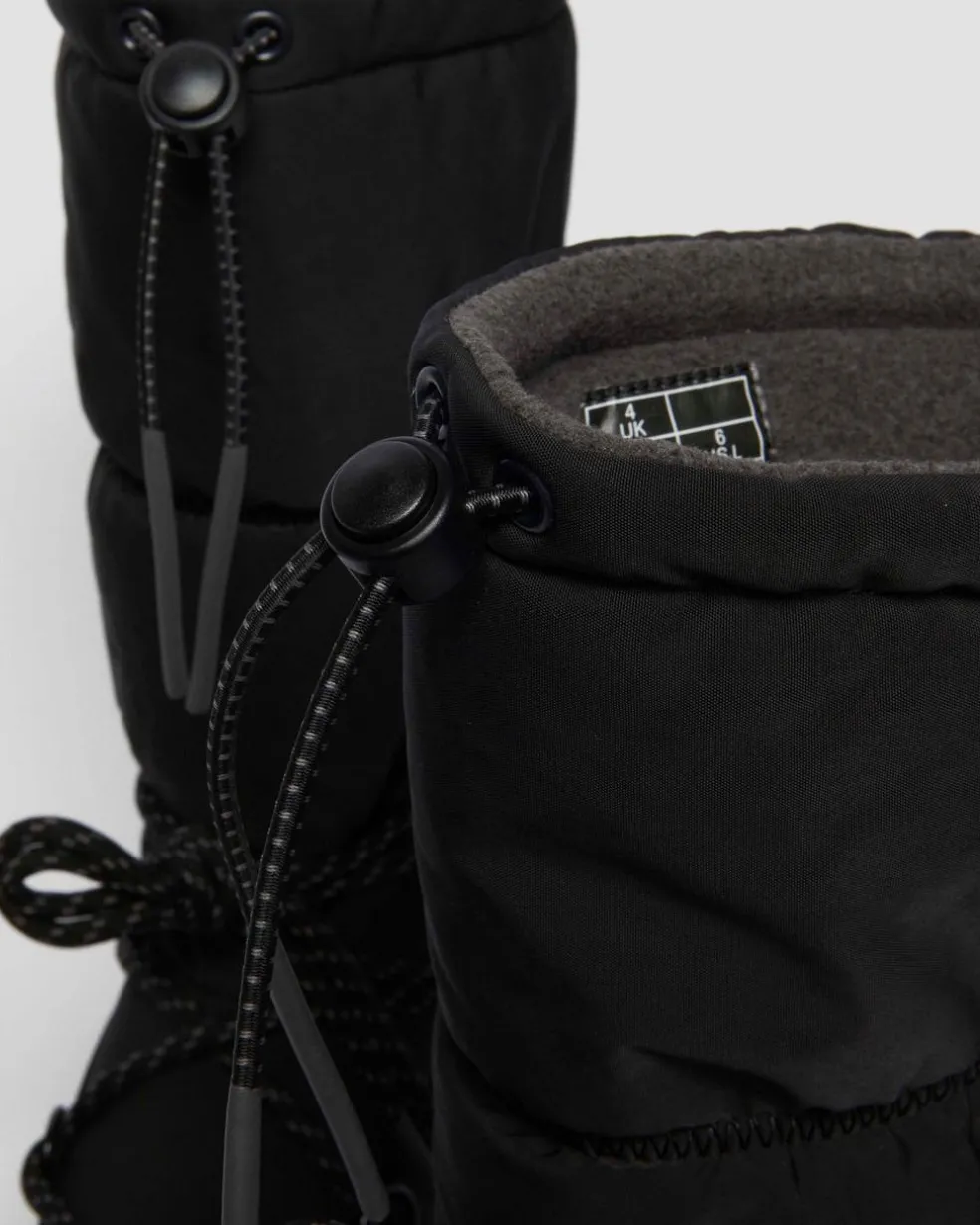 Audrick Hi Puffer Boots in Black