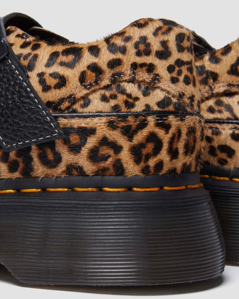 Buzz leopard Mary Jane shoes in Light Tan