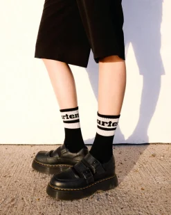 Buzz milled nappa leather Mary Jane shoes in Black Milled Nappa