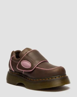Buzz Strap Wyoming Shoes in Dark Brown