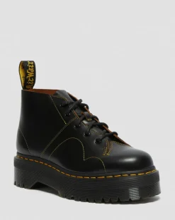 Church Platform Monkey Boots in Black
