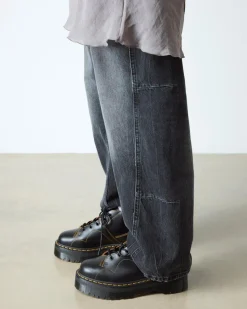 Church Platform Monkey Boots in Black