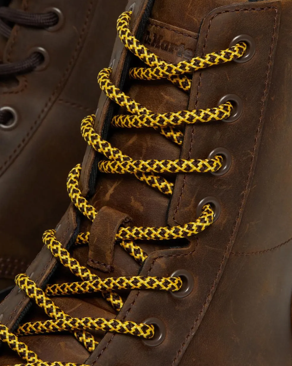 Combs Crazy Horse Leather Casual Boots in Brown