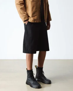 Combs Leather Casual Boots in Black