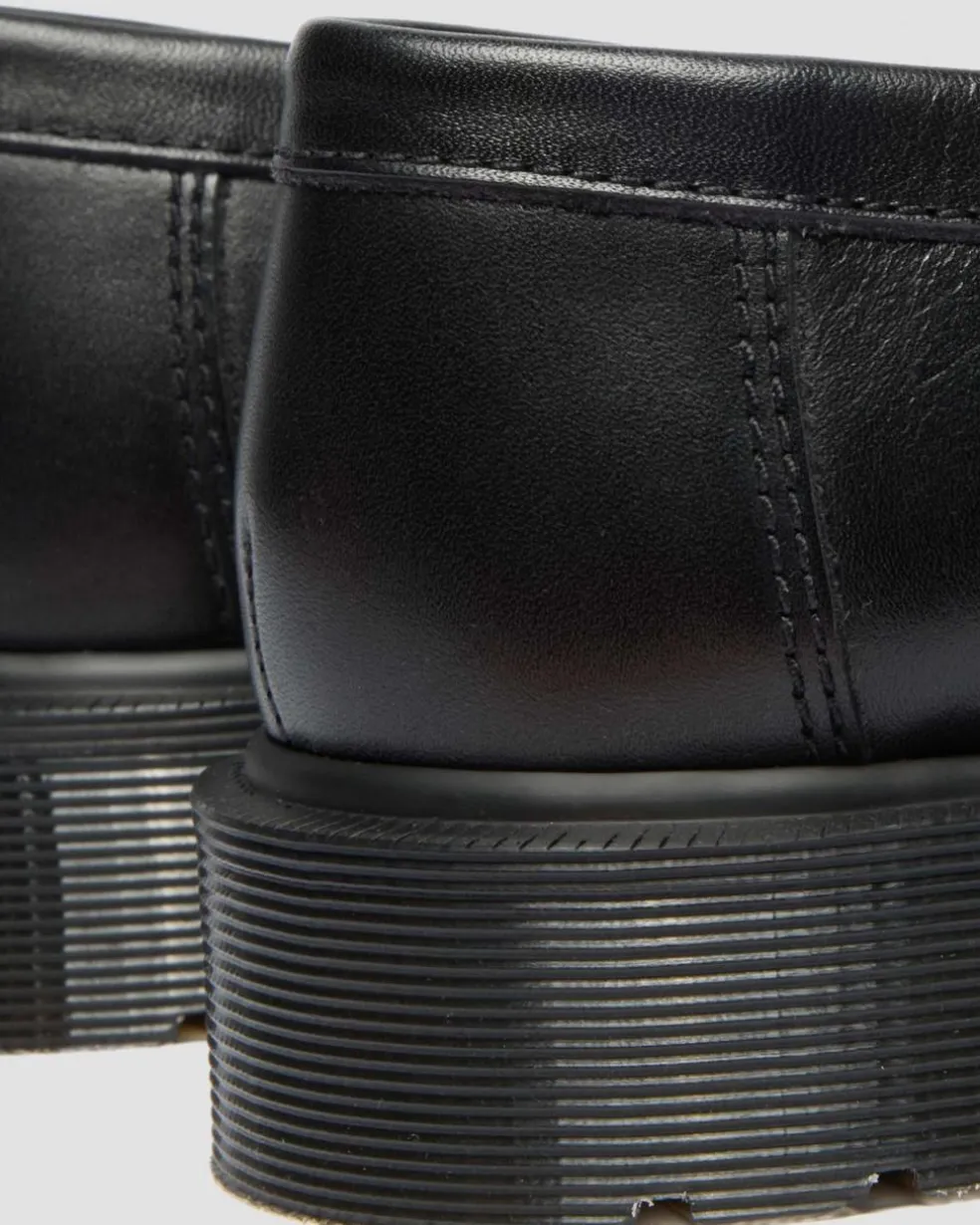 Delapre Penny Loafers in Black