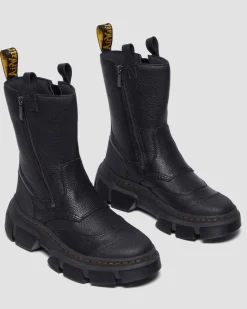 DMXL Rigger leather boots in Black