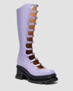 Dr. Martens x Marc Jacobs Kiki Boots in Bright Lavender