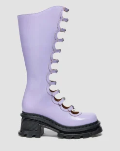 Dr. Martens x Marc Jacobs Kiki Boots in Bright Lavender