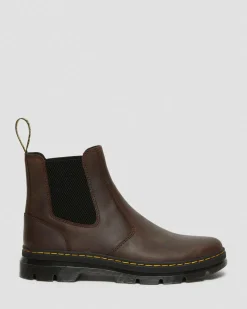 Embury Crazy Horse Leather Casual Boots in Brown