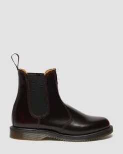 Flora Arcadia Chelsea Boots in Cherry Red Arcadia