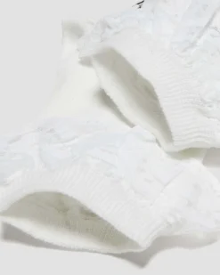 Frill Organic Cotton Socks in White