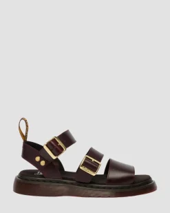 Gryphon Atlas Leather Gladiator Sandals in Charro