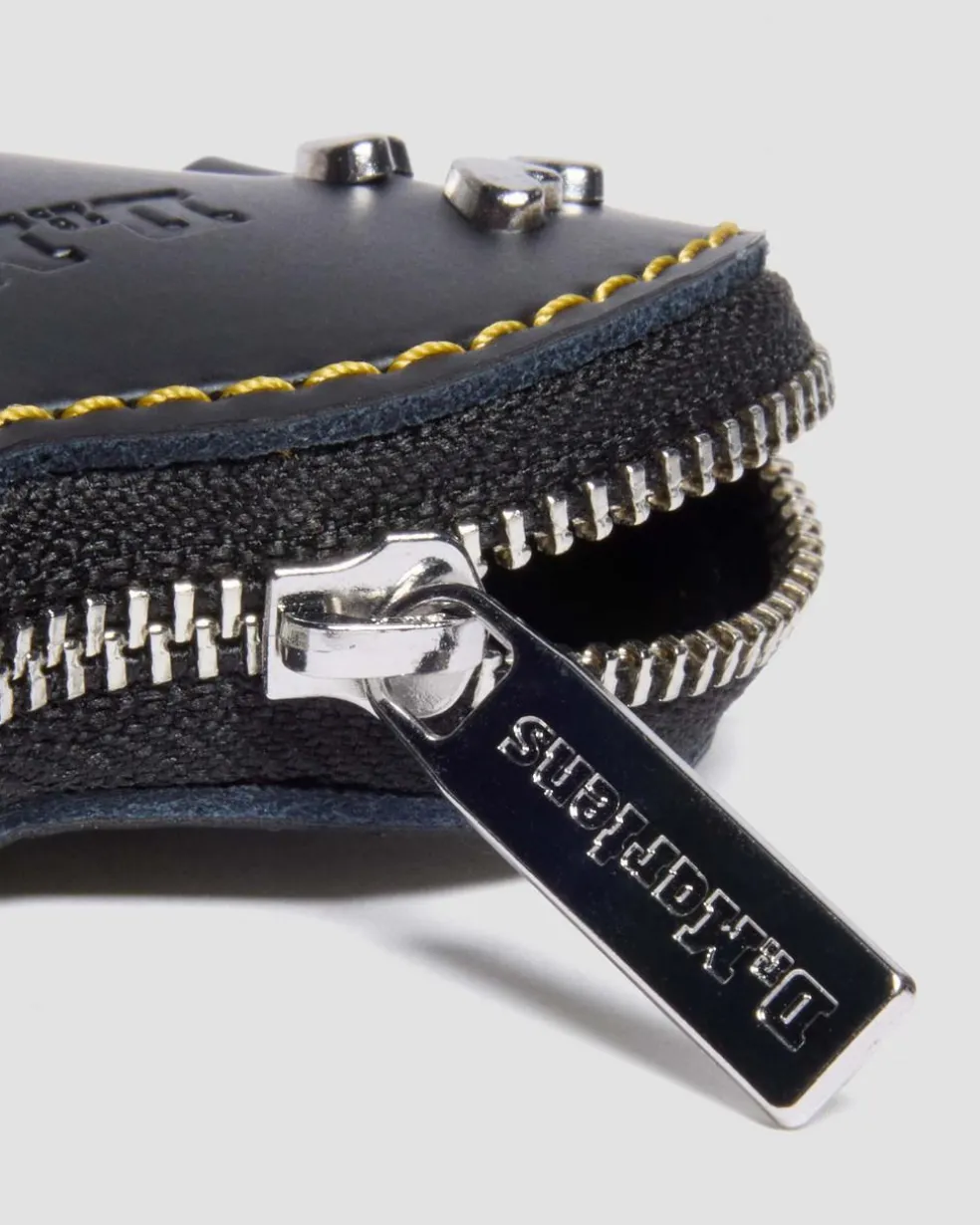 HEART PURSE in Black