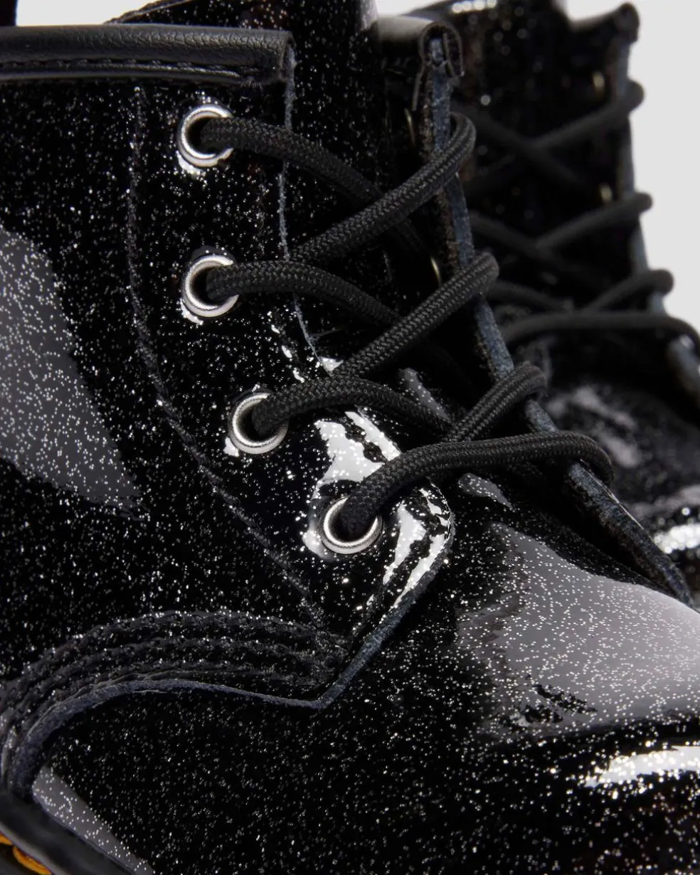 INFANT 1460 GLITTER PATENT LEATHER BOOTS