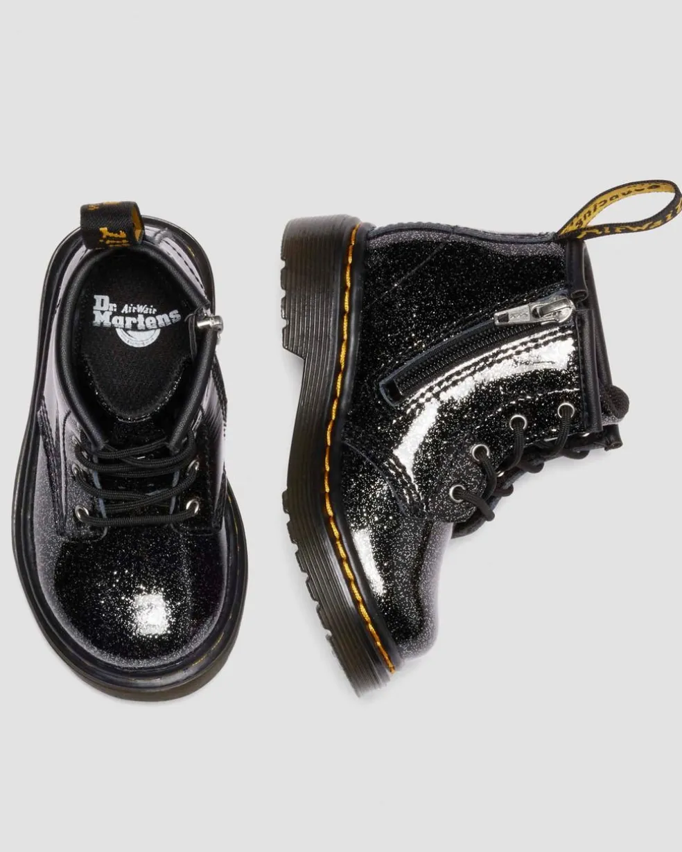 INFANT 1460 GLITTER PATENT LEATHER BOOTS