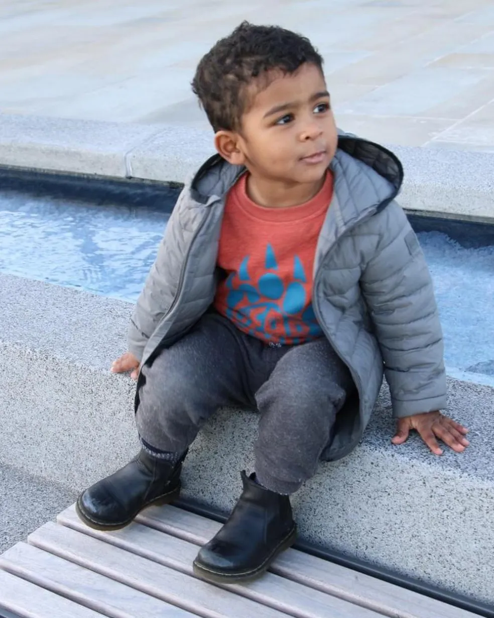 Infant/Toddler 2976 Softy T Leather Chelsea Boots in Black