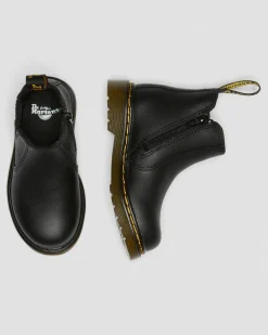 Infant/Toddler 2976 Softy T Leather Chelsea Boots in Black