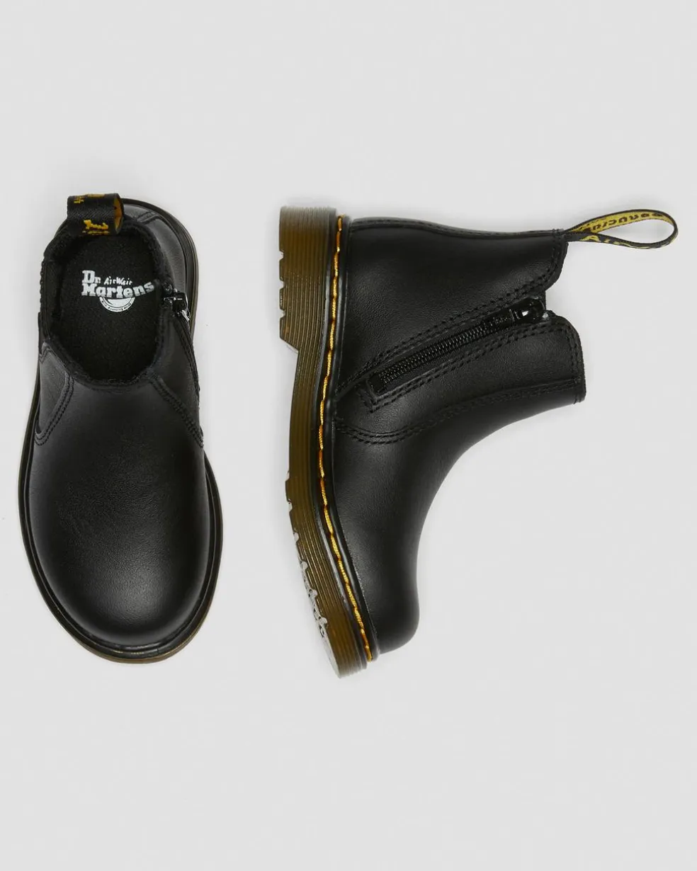 Infant/Toddler 2976 Softy T Leather Chelsea Boots in Black